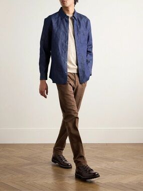 Ralph Lauren Purple Label Eaton Chinos Chestnut Brown 36/34